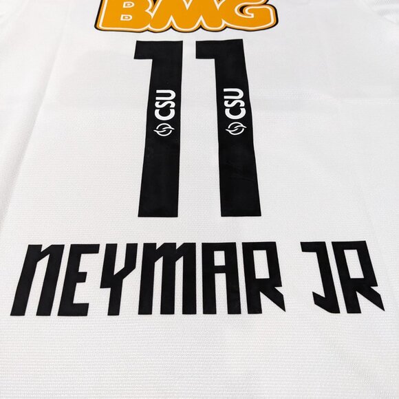 2012/2013 Neymar Jr. Santos FC Home Nike Retro Jersey - Picture 11 of 12